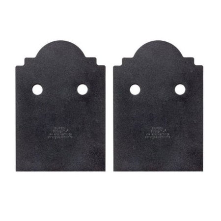 SIMPSON STRONG-TIE Simpson Strong Tie Black Post Base Side Plate for 6x (Qty-2) APB66DSP
